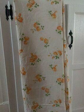 Vintage Dan River Percale Flat Bedsheet